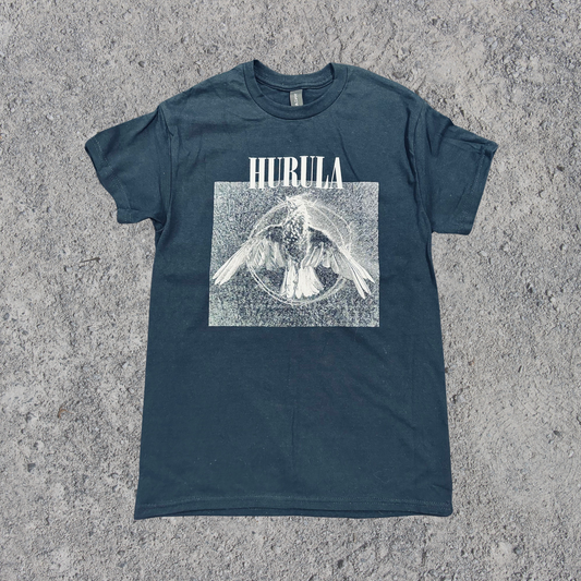 hurula t-shirt svart: fågel bild